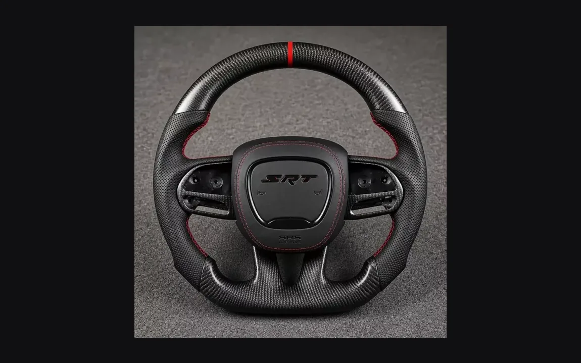 Dodge Carbon Fiber Steering Wheel
